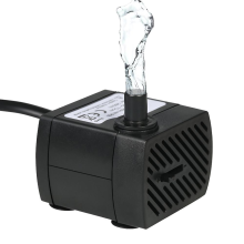 Ponorné vodní čerpadlo 280 l/h 4 W pro akvária, stolní fontány, jezírka, vodní zahrady a hydroponii