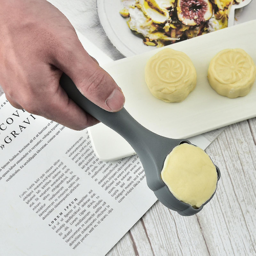 (Blå) Plastform Cookie Kage Bageform Dekorationsform Gør-det-selv Månekage Makers 2