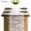 Exquisite Design Lace Table Runner Elegant Decoration Multi Function Imported Chic Romantic Table Runner For Wedding Party Receptions And Home Use 2