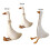 (45CM, White) 55cm Stuffed Goose for Kids' Room and Decor 2