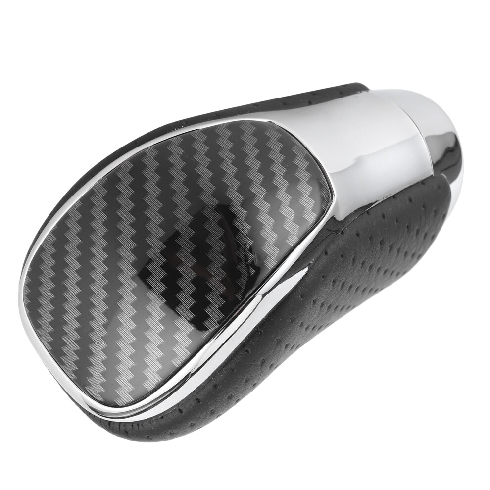 Artificial Leather Gear Shift Knob For Crown/Alphard/Vellfire 2015-2019 Black 9341363972940