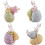 Tabletop Easter Decorations Easter Bunny Decor Spring Bunnies Decoration Resin Rabbit Statue Elegant Tailcoat Bunny Figurine for Home Festivity 1