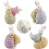 Tabletop Easter Decorations Easter Bunny Decor Spring Bunnies Decoration Resin Rabbit Statue Elegant Tailcoat Bunny Figurine for Home Festivity 3