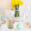 Tabletop Easter Decorations Easter Bunny Decor Spring Bunnies Decoration Resin Rabbit Statue Elegant Tailcoat Bunny Figurine for Home Festivity 6