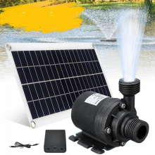 20W solární vodní čerpadlo 800l/h Dc12V pro zahradní fontánu - nízká hlučnost