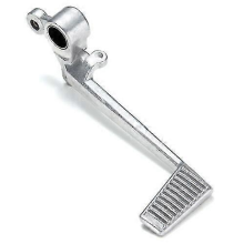Hinterradbremshebel, kompatibel mit Honda CBR 1000RR 2004-2007, 2005, 2006, Silber