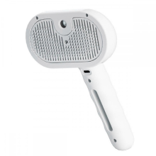 Dampfbürste für Haustiere, kompatibel mit Hunden, 4-in-1-Selbstreinigungs-Dampfbürste, Dampfreiniger für Haustiere