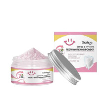 Teeth Whitening Powder - Removes Stains, No Sensitivity - Enamel-Safe Toothpaste Whitening Powder for Coffee, Tea, Food, Wine, and Tobacco Stains