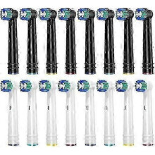 Replacement Brush Heads for Oral B, 16 Pack Electric Toothbrush Heads for Oral B Braun, Classic Precision Clean Brush Heads Fit Profess