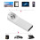 64GB Waterproof Metal U Disk USB 2.0 Portable Flash Drive Silver 15