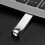 64GB Waterproof Metal U Disk USB 2.0 Portable Flash Drive Silver 14