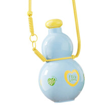 Leak Proof Outdoor Sports Bottle Adjustable Strap-Bubble blue