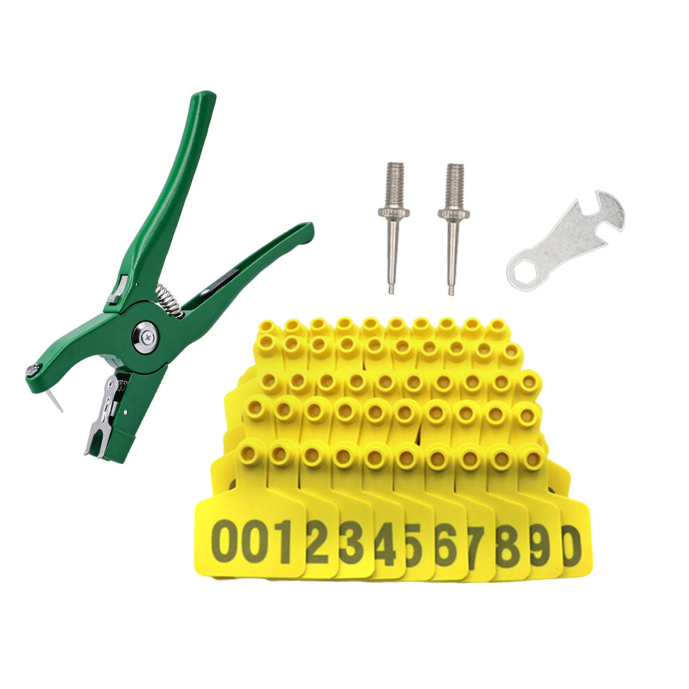 Livestock Identification Tagging Tool Eartags Sign Number-A
