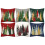 Holiday Cushion Cover Christmas Tree Designs Soft Decorative-6 7