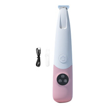 Waterproof Pet Hair Clippers For Paws Cordless Design-Lightpink
