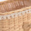 Φορητή τσάντα rattan από ψάθινη υφασμένη τσάντα καλαθιού με πολυλειτουργική 6