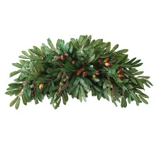Versatile Home Decoration Wedding Arch Flowers 30 Inch Rustic Artificial Floral Swag Durable Handmade Silk Flowers Table Centerpieces With Greenery Fo