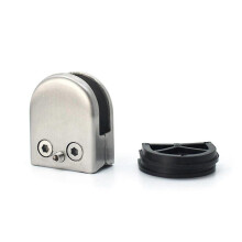 (8-12mm, 8pcs) Glass Clamps 4/8pcs Stainless Steel Glass Clamps Adjustable Glass Bracket Flat
