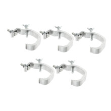 Stage Light Clamps Heavy Duty Aluminum With Resistant Coating For Truss Tubes, Moving Head Lights, Quick Setup
