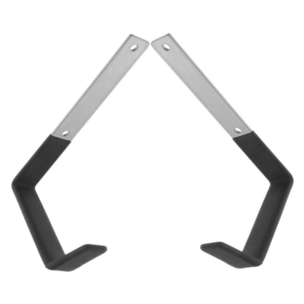 2Pcs Heavy Duty Metal Garage Hooks Wall Mount Utility Hangers For Bikes Garden Tools Ladders And Outdoor Organization 9339159461518