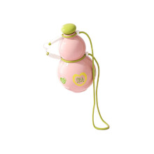 Ergonomic Gourd Design Water Bottle Wide-Sweetheart powder