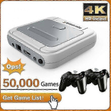 Super Console X Retro Gaming - 5000+ Classic Games for PSP, N64 & PS1