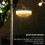 (Normal Version, Field Green) Multifunctional Portable Camping Light with String Lights IP67 Waterproof Outdoor Stowable Hanging Light 4