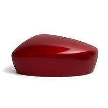 (Red Left) Auto Left Right Side Wing Rear Mirror Cover Case Cap Shell for Mazda 6 Atenza 2018 2019 2020
