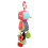 Multi Function Baby Cart Hanging Plush Robot Doll with Teether Pendant 10x34cm 13