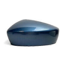 (Blue Left) Auto Left Right Side Wing Rear Mirror Cover Case Cap Shell for Mazda 6 Atenza 2018 2019 2020