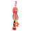 Multi Function Baby Cart Hanging Plush Robot Doll with Teether Pendant 10x34cm 15