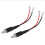 H1 LED Headlight Wiring Adapter Cable Holder Set 2pcs for Durable Connection 2