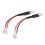 H1 LED Headlight Wiring Adapter Cable Holder Set 2pcs for Durable Connection 7