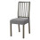 Elastics Dining Seat Cover Spill Guards Fabric for-Medium gray 7