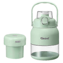 Electric Citrus Juicer 28 Oz, with Straw and Two Lids, Portable Mini Blender