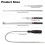3 Pack Magnetic Pickup Tool, Bendable Flexible Magnetic Pickup Tool 2