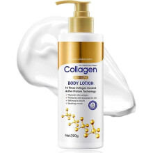 Collagen Body Lotion - Anti-Wrinkle Moisturizing Body Cream with Hydrolyzed Collagen - Body Moisturizer for Dry Skin - Smooth, Firm, and Hydrated Skin