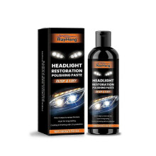 Headlight Removal Polishing Paste, Professional Vehicle Headlight Cleaning Kit, Anti-Yellow Headlight Varnish for Clarity of Lights