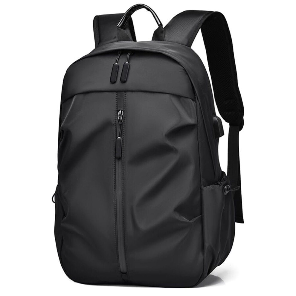 Laptop Backpack 15.6Inch Usb Port 35L Waterproof Travel Business Casual Daypacks Rucksack For Men Women Black 9105992395729