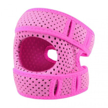 (Rose Red) Patella Knee Brace Shock-absorbing Adjustable Knee Compression Straps Breathable Knee Support Pad For Arthritis Pain Relief Workout-Good