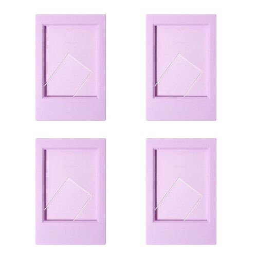 Modern 3Inch Square Frame for Instantly Print-Lilac purple