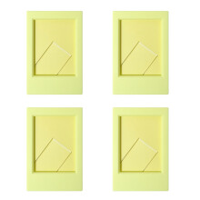 Modern 3Inch Wall Frame Set Minimalists Styles-Light tea green