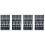 4 Sheets Adhesive Light Blocking Sticker For-Black PVC 1