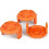 Worx Mower Replacement Spool Caps (3 Pack) Edition 1