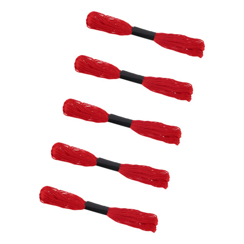 Professional Crosses Stitching Set With Polycotton Fabric-Red