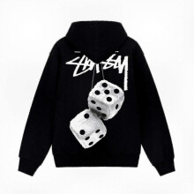 (XL, Style 01) Cotton Dice Hoodie, Unisex Hooded Sweatshirt, Stylish Top for Men and Women