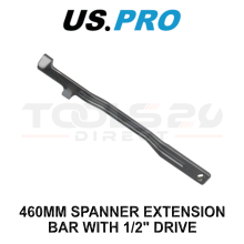 US PRO Tools 460mm 1/2" Drive Spanner Extension Bar Heavy Duty 40Cr Steel - 2315