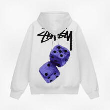 (2XL, Style 03) Cotton Dice Hoodie, Unisex Hooded Sweatshirt, Stylish Top for Men and Women