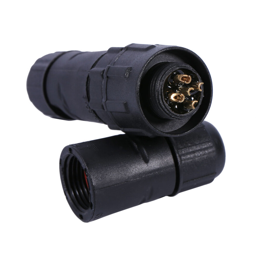 Secure Connection Circular Power Connector, Waterproof Harsh Environment Quick Disconnect Solder Plug For Automated Current Devices, Anti-Corrosion La 9489125543783