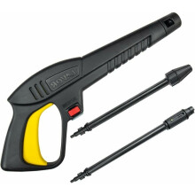 Pistola de lavagem de alta pressão, lança de jato variável para limpeza ideal, conexão tipo baioneta que garante fixação segura à sua lavadora